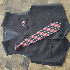 Boys vest and tie